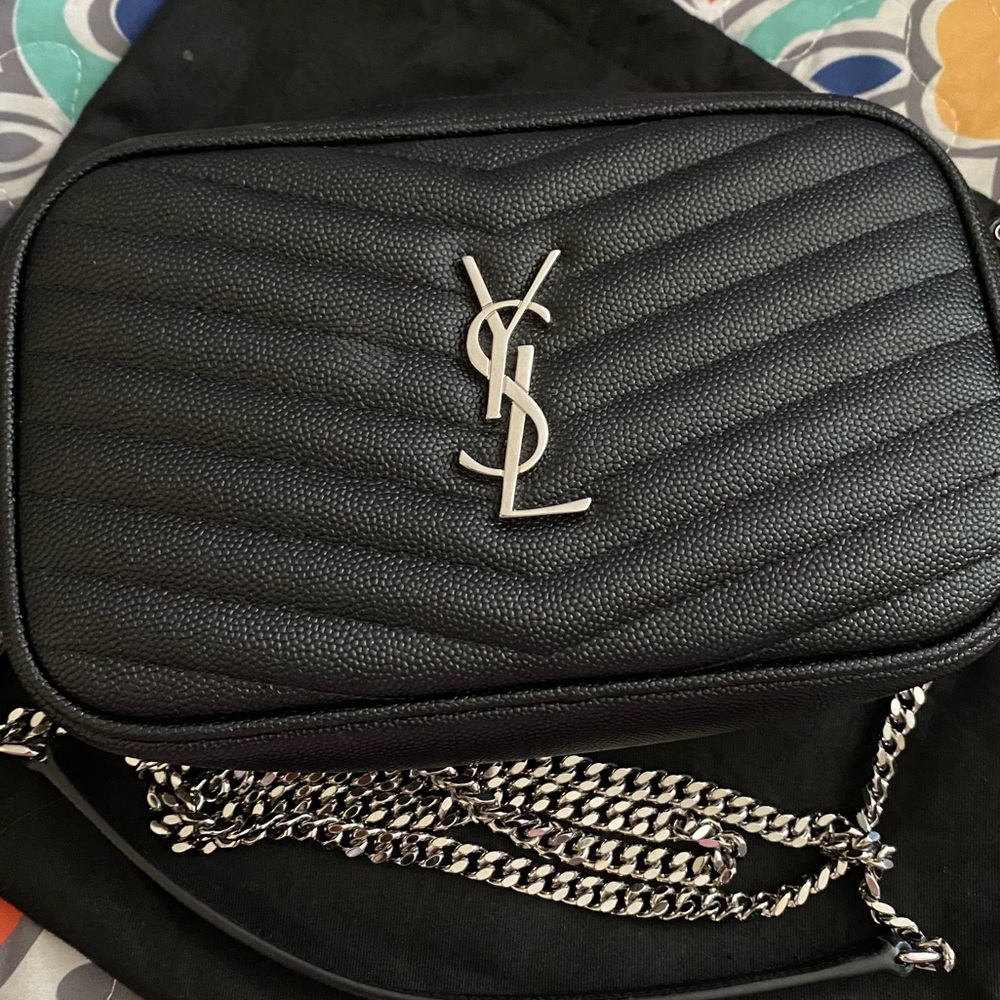 YSL Yves Saint Laurent mini Lou crossbody bag